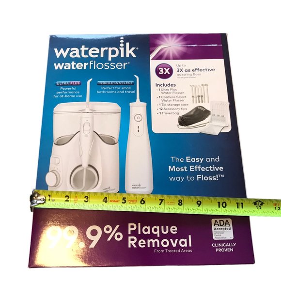 Waterpik WP-150-WF-10 Ultra Plus and Water Flosser - White - Picture 4 of 8